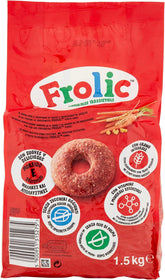 4x Frolic Complete Trockenfutter für Hunde, mit Rind, Karotten und Getreide (4x1,5kg) (6kg)